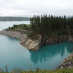 Allstones Creek at Lake Abraham