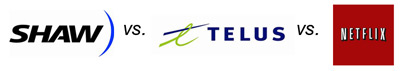 Shaw Telus Netflix