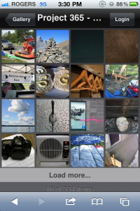 Gallery Mobile Theme